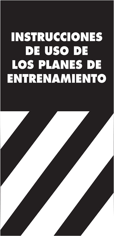 Instrucciones planes de entrenamiento