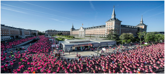 Todas a la carrera de la mujer